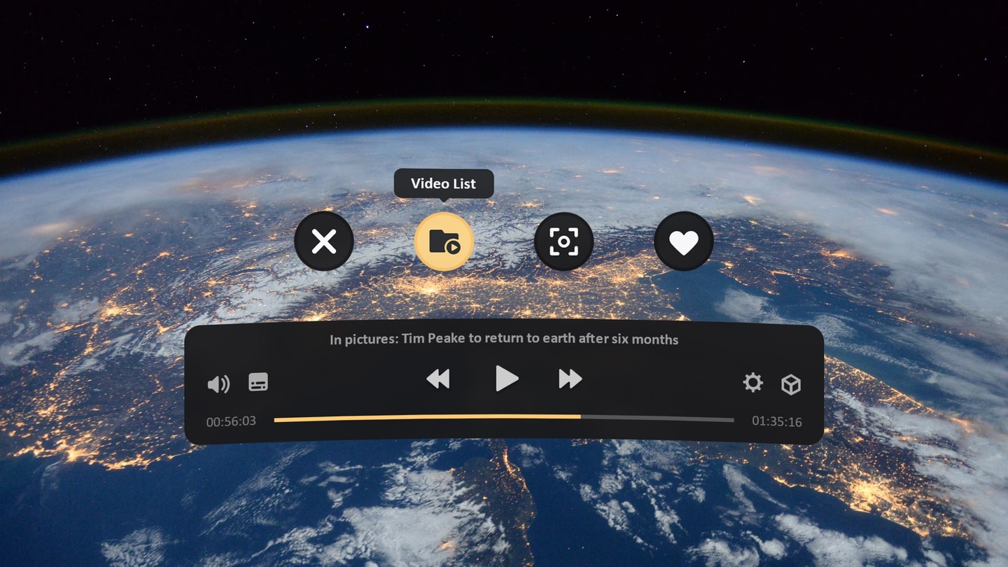 SKYBOX VR Video Player 2 SKYBOX VR Video Player تصویر 2