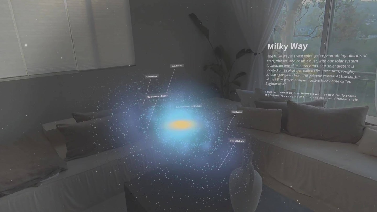 Cosmic XR - Space In Your Room 3 Cosmic XR Space In Your Room تصویر 3