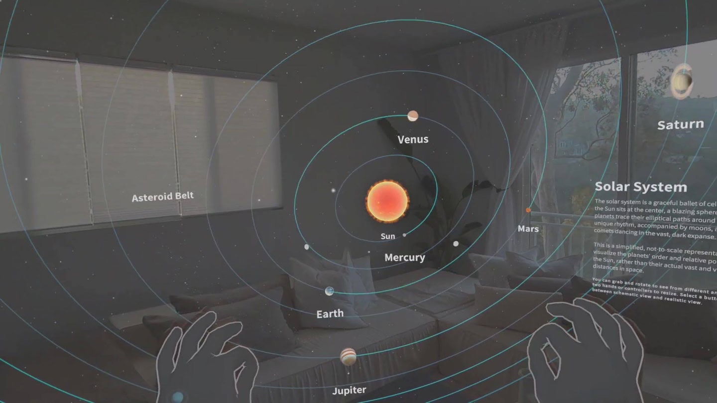 Cosmic XR - Space In Your Room 4 Cosmic XR Space In Your Room تصویر 4