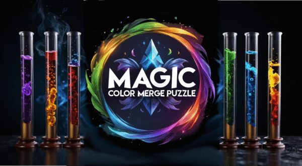 بازی Magic Color Merge Puzzle