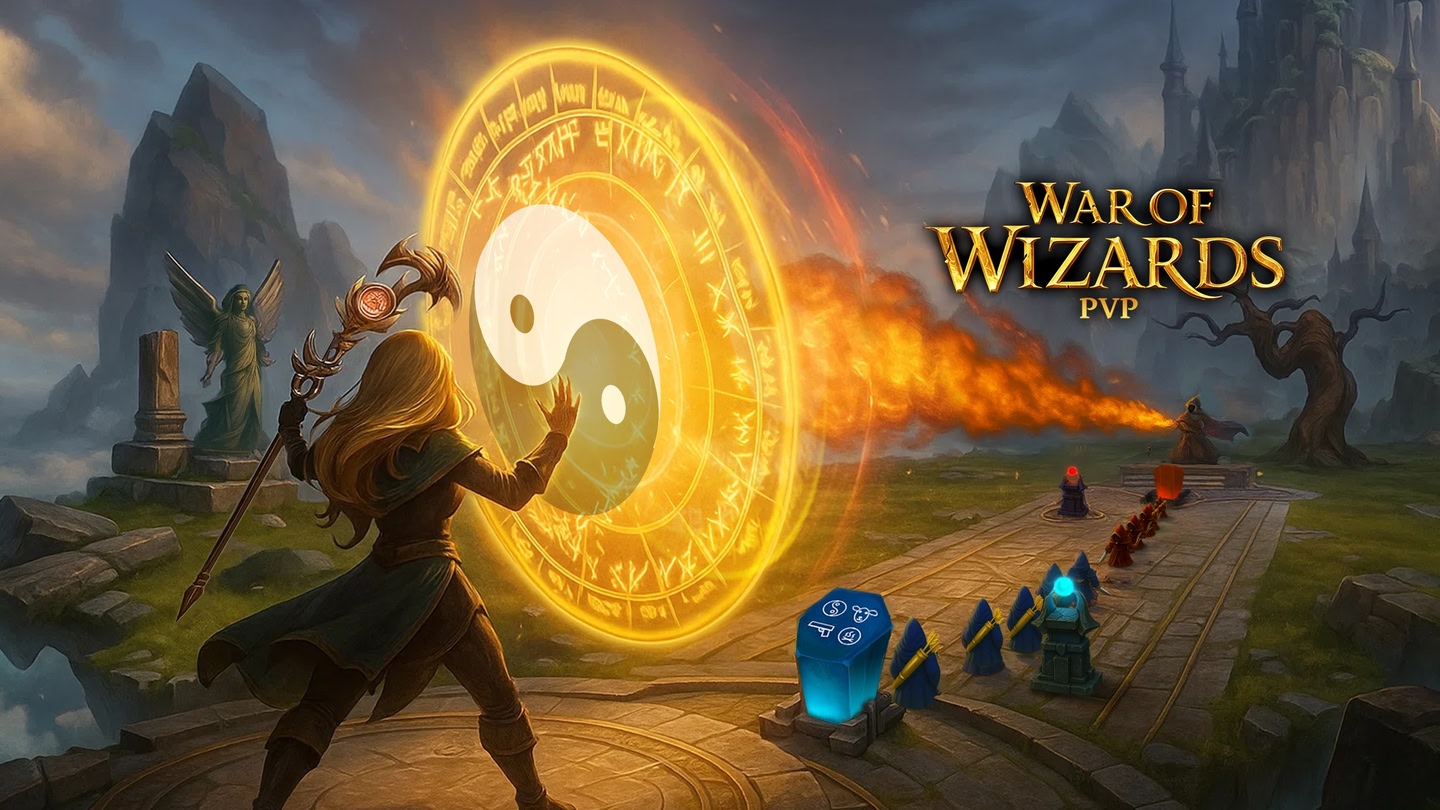 بازی War of Wizards 1 بازی War of Wizards