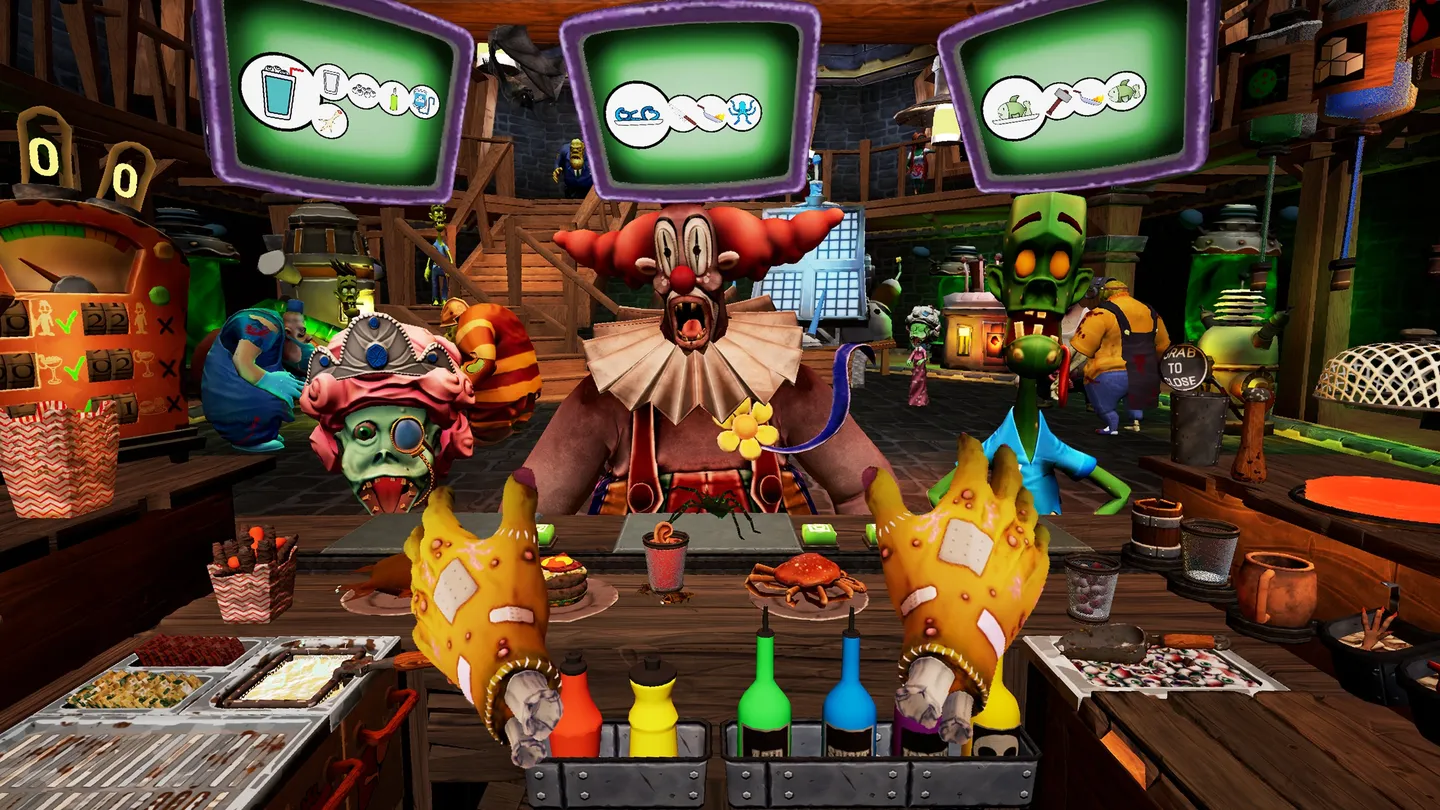 بازی ZOMBIE BAR SIMULATOR 2 بازی ZOMBIE BAR SIMULATOR تصویر 2