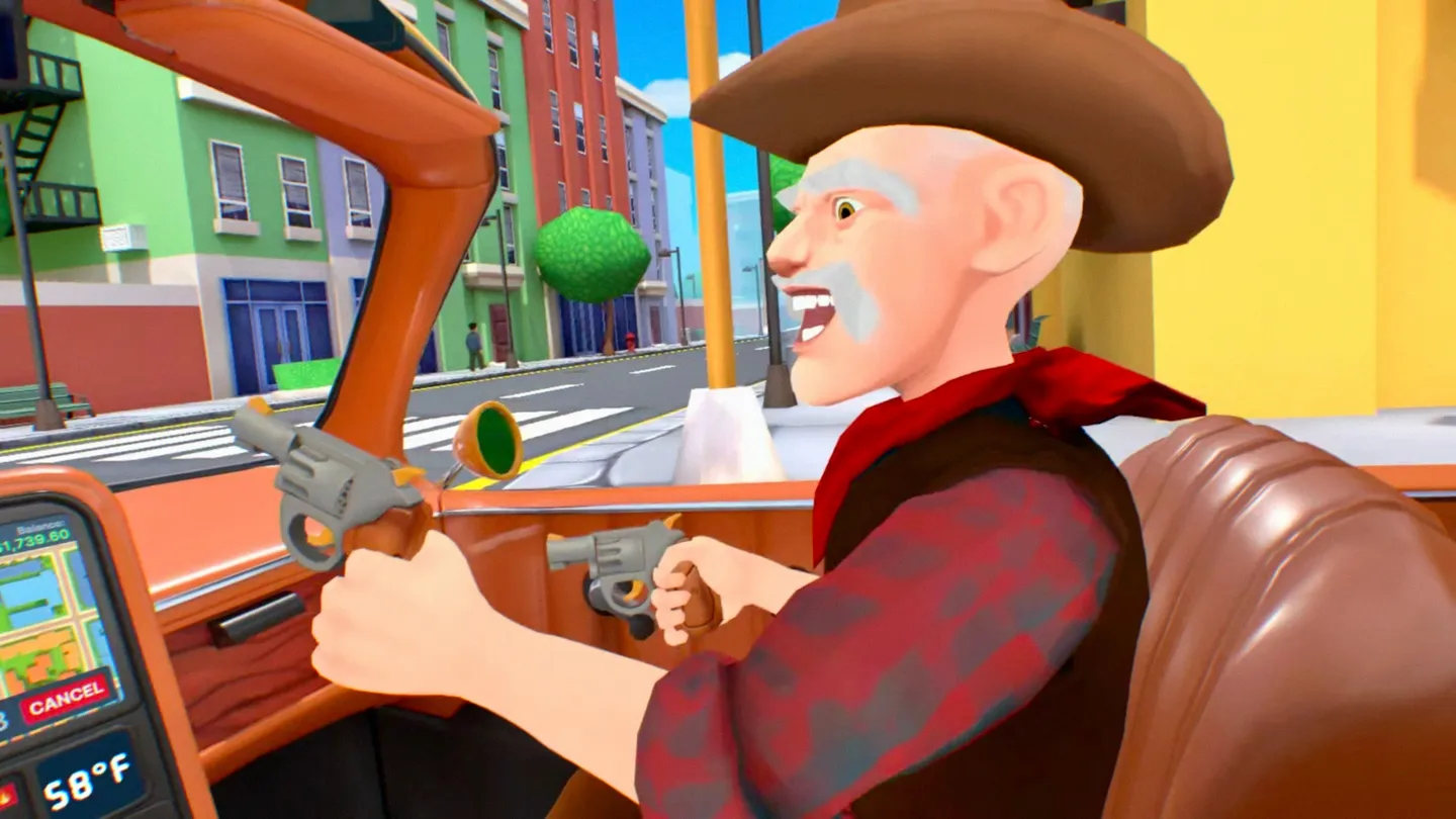 بازی TAXI DRIVER VR 3 بازی TAXI DRIVER VR تصویر 3