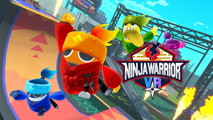 بازی NINJA WARRIOR VR 1 بازی NINJA WARRIOR VR