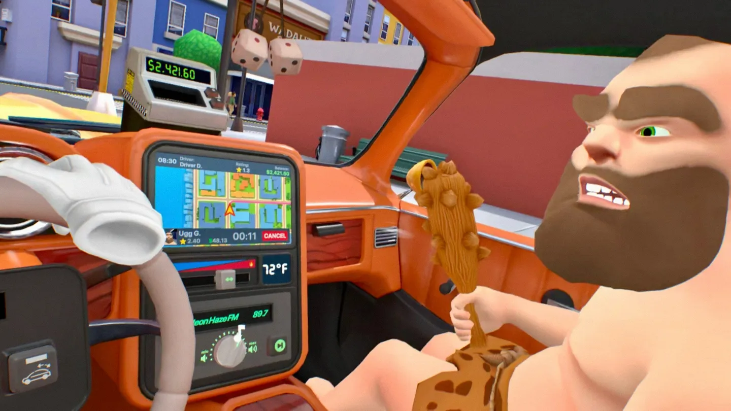 بازی TAXI DRIVER VR 5 بازی TAXI DRIVER VR تصویر 5