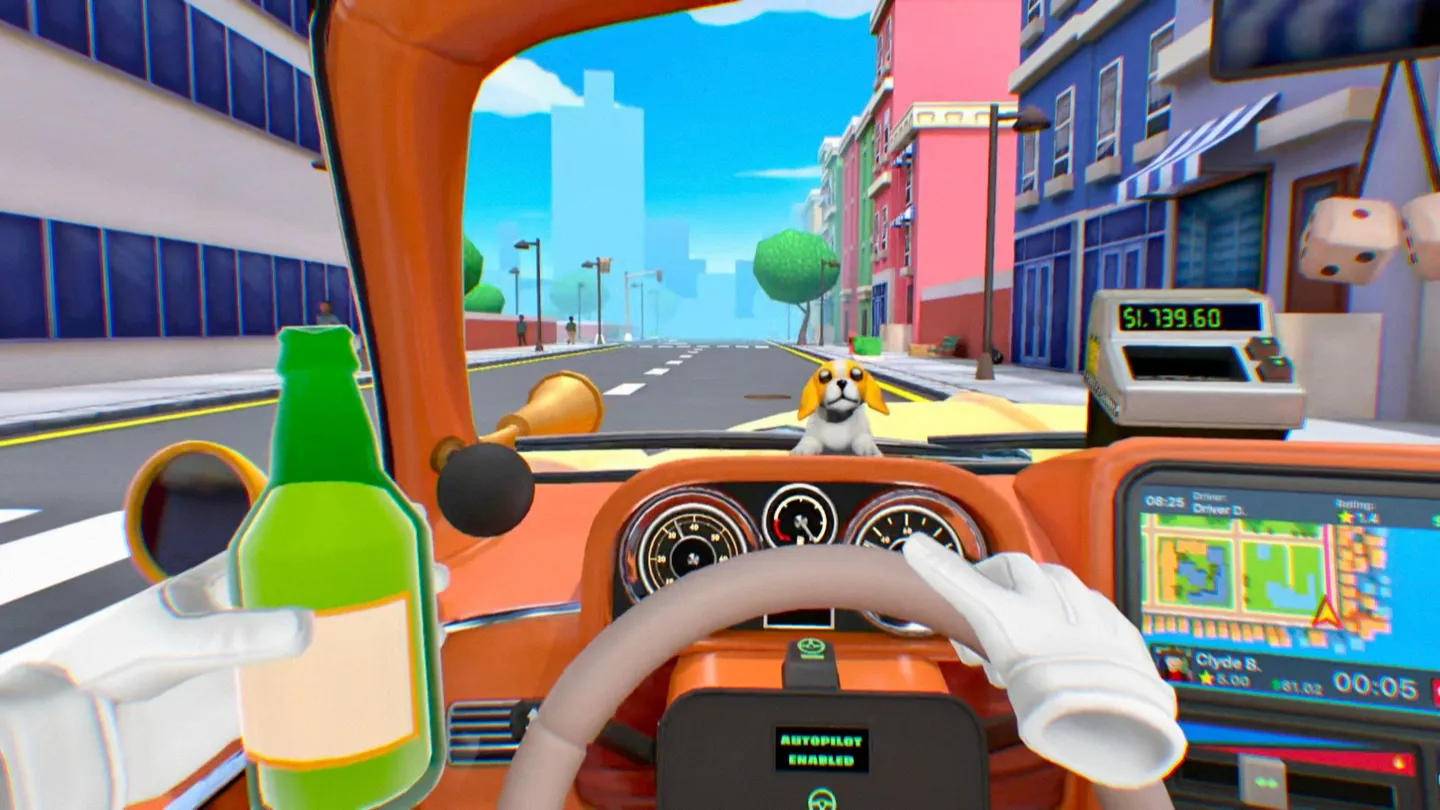 بازی TAXI DRIVER VR 6 بازی TAXI DRIVER VR تصویر 6