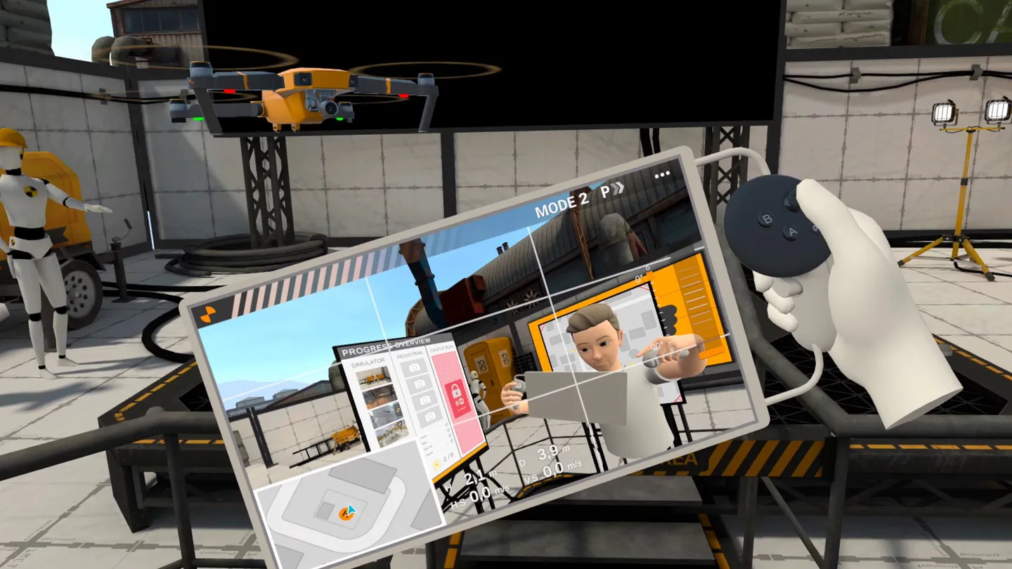 Drone Simulator VR 3 Drone Simulator VR تصویر 3