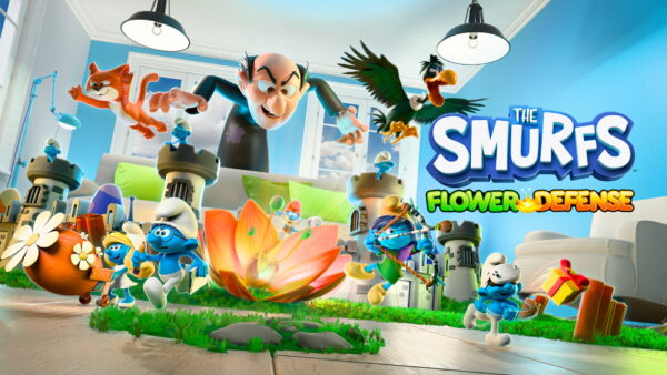 بازی The Smurfs Flower Defense