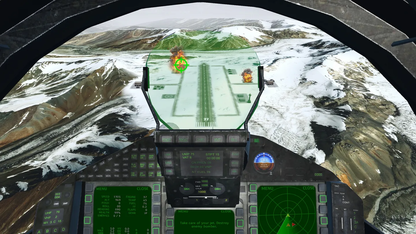 بازی FlyVRX - Fighter Jet Air Combat 3 بازی FlyVRX Fighter Jet Air Combat تصویر 3