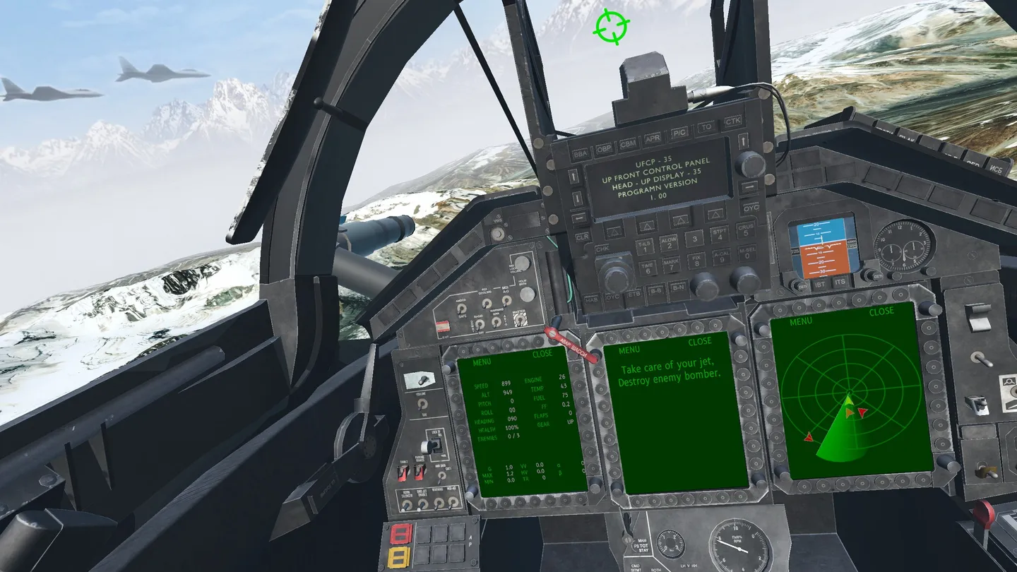 بازی FlyVRX - Fighter Jet Air Combat 5 بازی FlyVRX Fighter Jet Air Combat تصویر 5