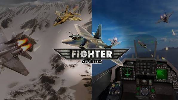 مرکز دانلود بازی های متا کوئست 71 بازی FlyVRX Fighter Jet Air Combat