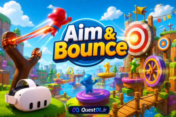 بازی Aim & Bounce